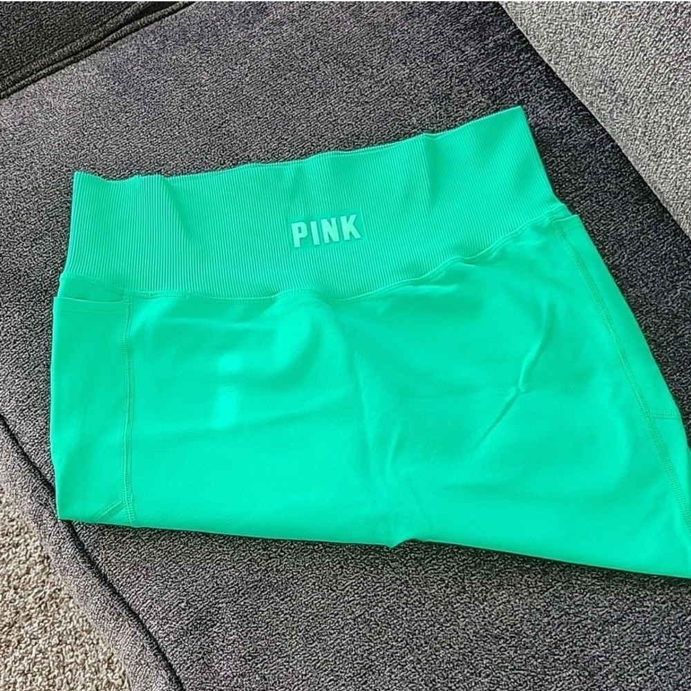 COPY - VS PINK Kelly Green Athlectic Shorts.29
